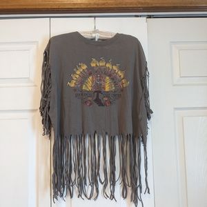 Fringe Band Tshirt from the 80's